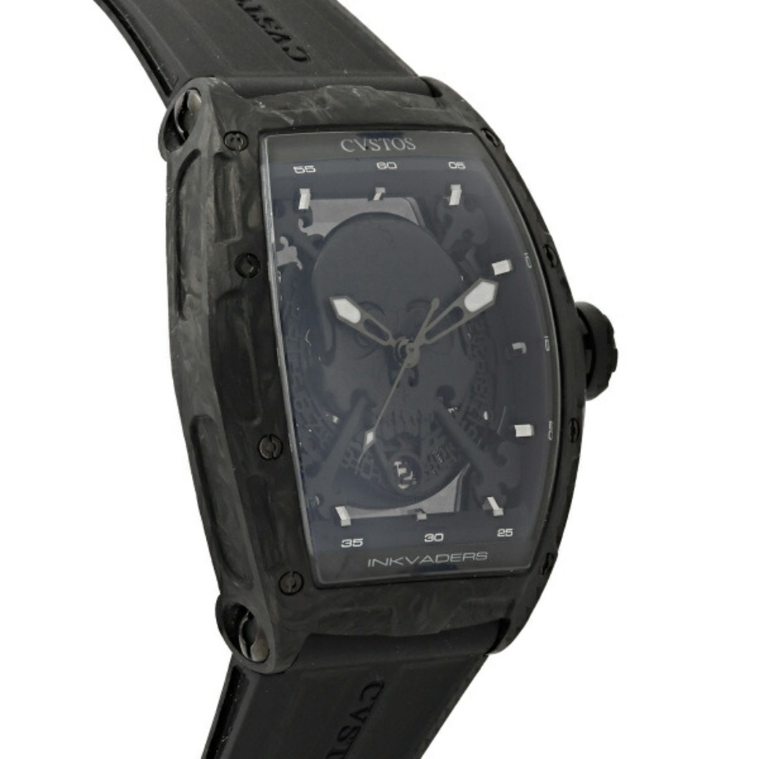 CVSTOS(クストス)のクストス CVSTOS 世界限定100本 CVT-JET2-INSKULL-BFGDC ブラック文字盤 中古 腕時計 メンズ メンズの時計(腕時計(アナログ))の商品写真
