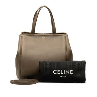 セリーヌ(celine)の美品 セリーヌ スモール フォールド カバ ハンドバッグ ショルダーバッグ 2WAY レザー レディース CELINE 【222-45307】(ハンドバッグ)