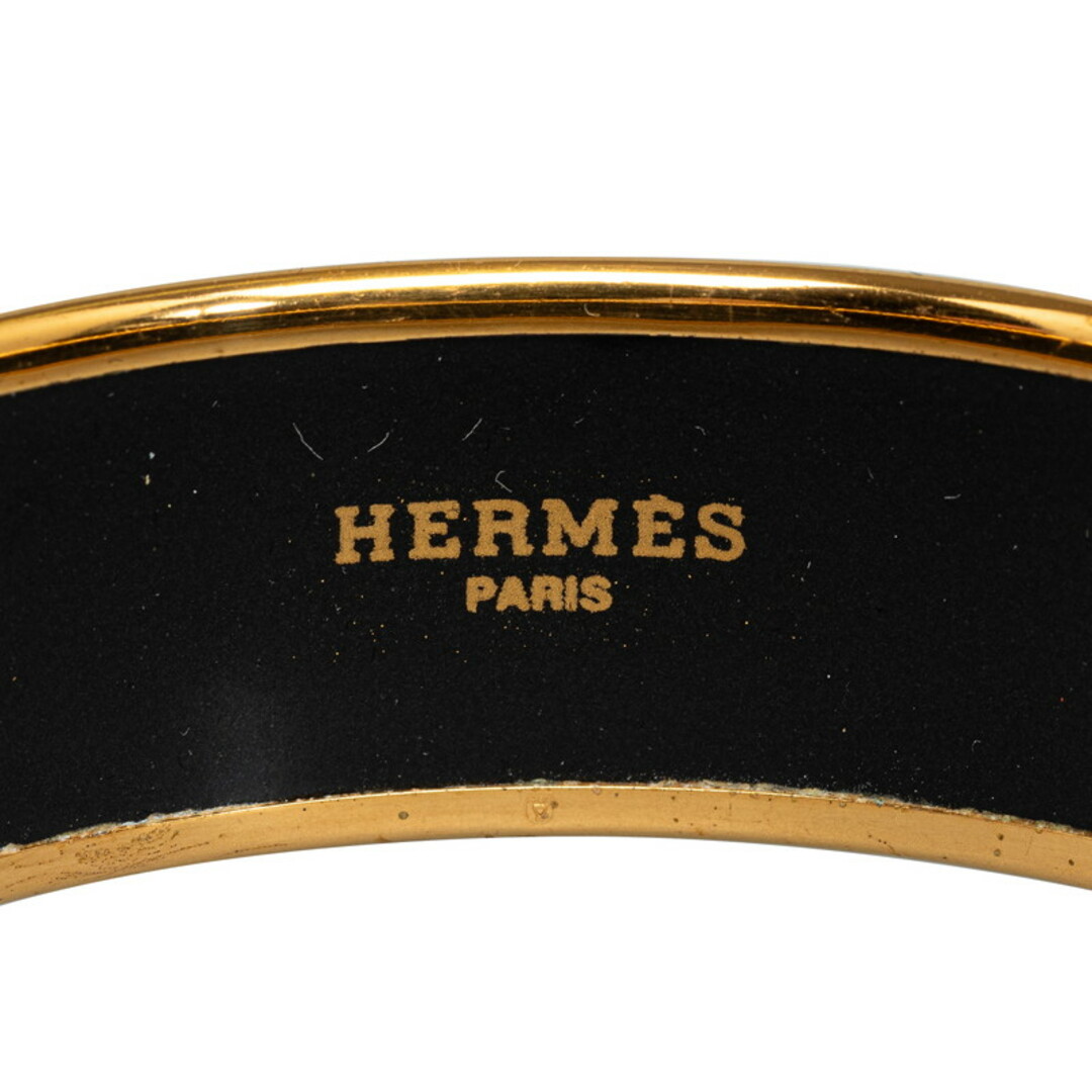 Hermes(エルメス)の美品 エルメス エマイユGM 七宝焼き バングル ブレスレット メッキ レディース HERMES 【222-45321】 レディースのアクセサリー(ブレスレット/バングル)の商品写真