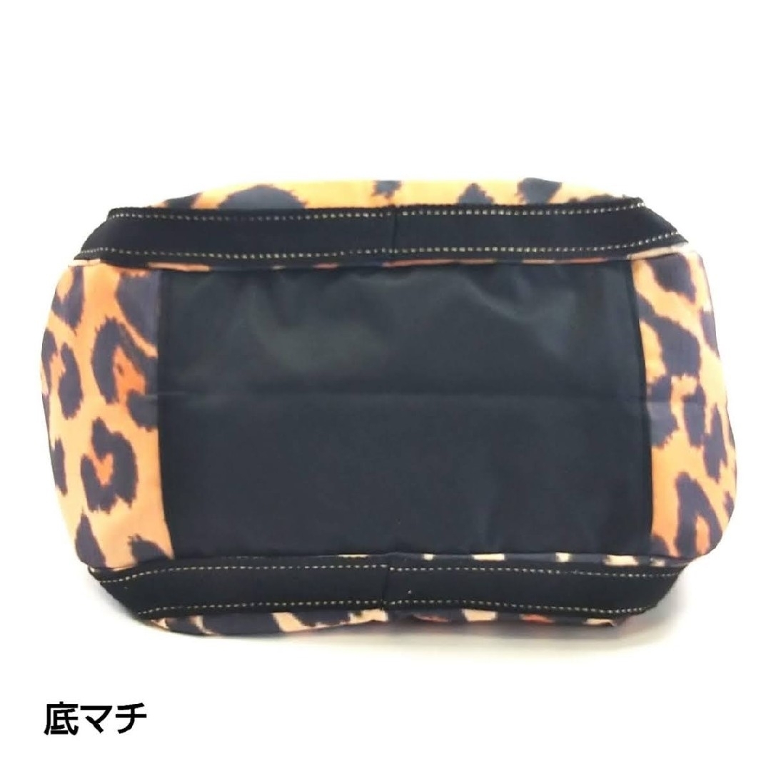 トートバッグ cotton マルシェBAG ヒョウ柄 L-size【新品】 レディースのバッグ(トートバッグ)の商品写真