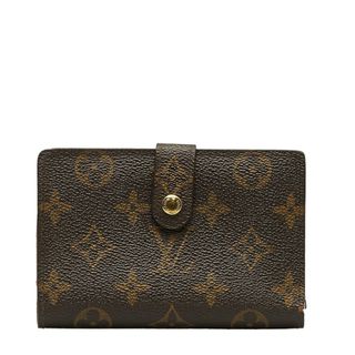 ルイヴィトン(LOUIS VUITTON)のルイ ヴィトン モノグラム ヴィエノワ 二つ折り財布 コンパクトウォレット M61663 PVC レディース LOUIS VUITTON 【1-0145711】(財布)