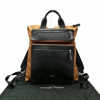 ジョルジオアルマーニ(Giorgio Armani)の超美品 ジョルジオアルマーニ リュック コンバーチブル 03-24040305(バッグパック/リュック)