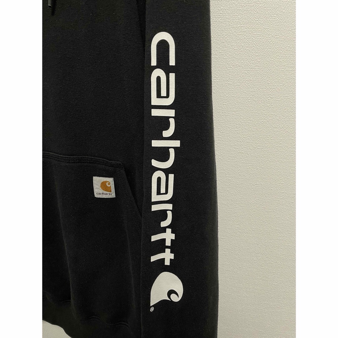 carhartt(カーハート)の【最安値】カーハート⭐︎スウェット⭐︎パーカー⭐︎ブラック メンズのトップス(パーカー)の商品写真