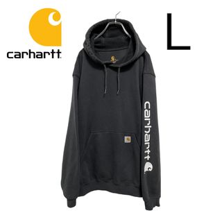 カーハート(carhartt)の【最安値】カーハート⭐︎スウェット⭐︎パーカー⭐︎ブラック(パーカー)