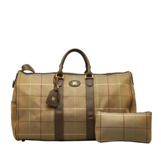 バーバリー(BURBERRY)のバーバリー チェック ボストンバッグ トラベルバッグ 旅行用バッグ キャンバス レディース BURBERRY 【1-0145784】(ボストンバッグ)