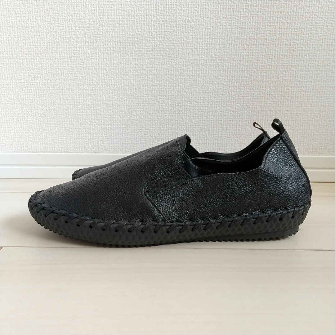（478）Michaela La Spada ブラック シューズ（LLサイズ） レディースの靴/シューズ(その他)の商品写真