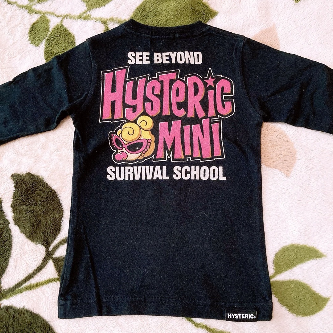 HYSTERIC MINI(ヒステリックミニ)のhysteric 長袖Tシャツ　トップス　90 キッズ/ベビー/マタニティのキッズ服女の子用(90cm~)(Tシャツ/カットソー)の商品写真