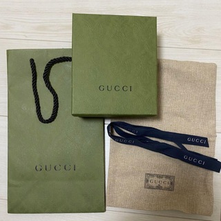 グッチ(Gucci)のGUCCI ギフトセット　ペイズリー　緑(ショップ袋)