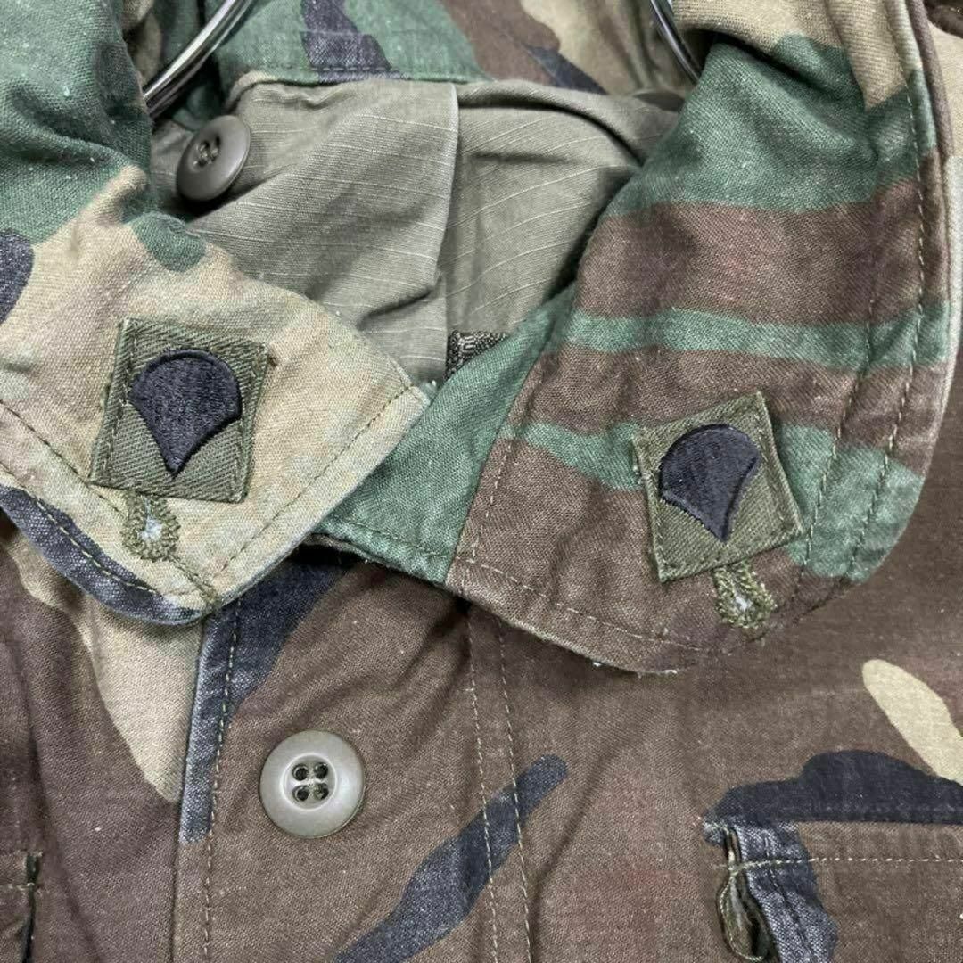 6929 米軍実物 M65防寒ウッドランド ミリタリー フィールド ジャケットS メンズのジャケット/アウター(ミリタリージャケット)の商品写真