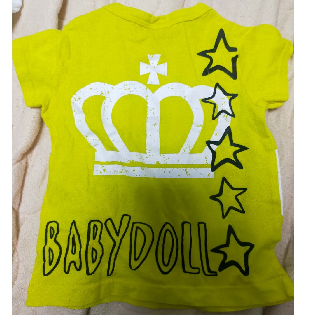 BABYDOLL　90cm キッズ/ベビー/マタニティのキッズ服男の子用(90cm~)(Tシャツ/カットソー)の商品写真