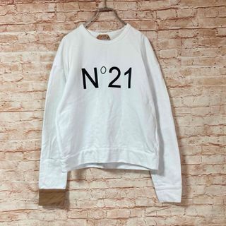 N°21 - ヌメロヴェントゥーノ N˚21 トレーナー スウェット ロゴ 長袖 38