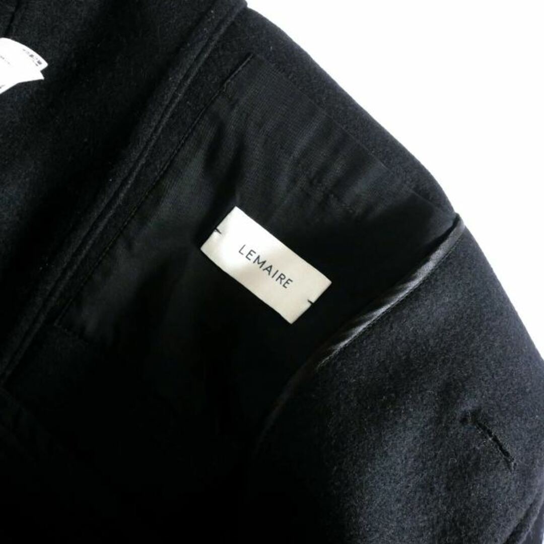 LEMAIRE(ルメール)のルメール LEMAIRE ウール チェスターコート ジャケット 46 ブラック メンズのジャケット/アウター(その他)の商品写真