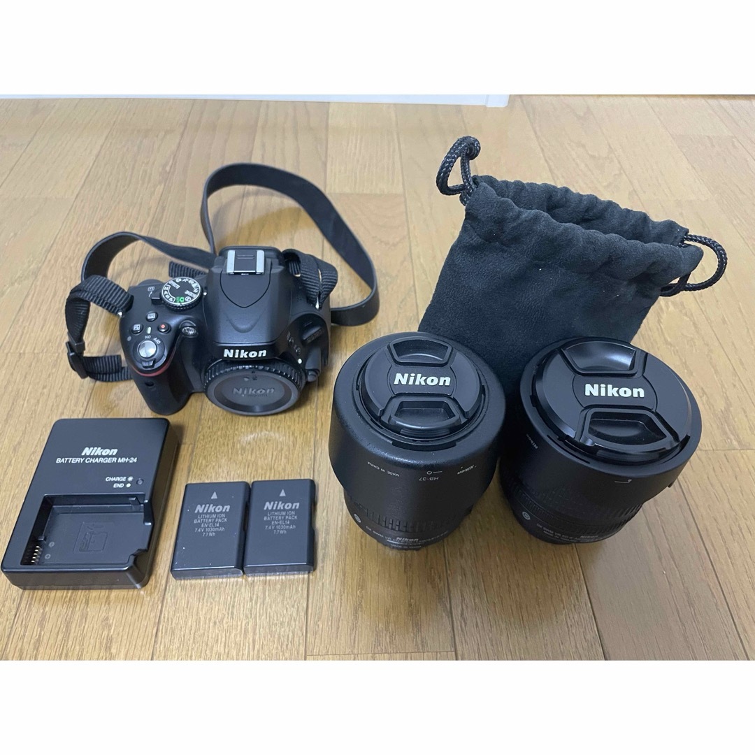 Nikon D5100 レンズ2本付 Nikon D5100 レンズ2本付