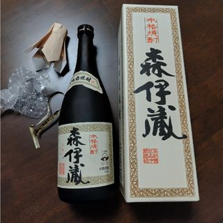 モリイゾウ(森伊蔵)の森伊蔵　空き瓶と外箱(焼酎)