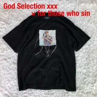 ゴッドセレクショントリプルエックス(GOD SELECTION XXX)のGod selection for those who sinTシャツブラック黒(Tシャツ/カットソー(半袖/袖なし))