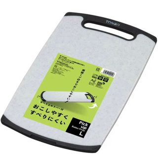 アイリスオーヤマ(アイリスオーヤマ)のおこしやすいラバー付まな板L 石目調(その他)