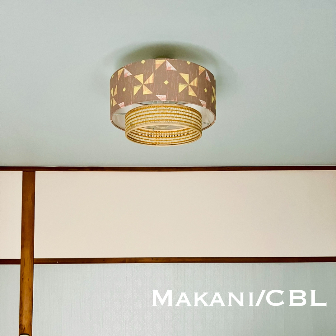 天井照明 Makani/CBL シーリングライト E26ソケット サテンクローム インテリア/住まい/日用品のライト/照明/LED(天井照明)の商品写真