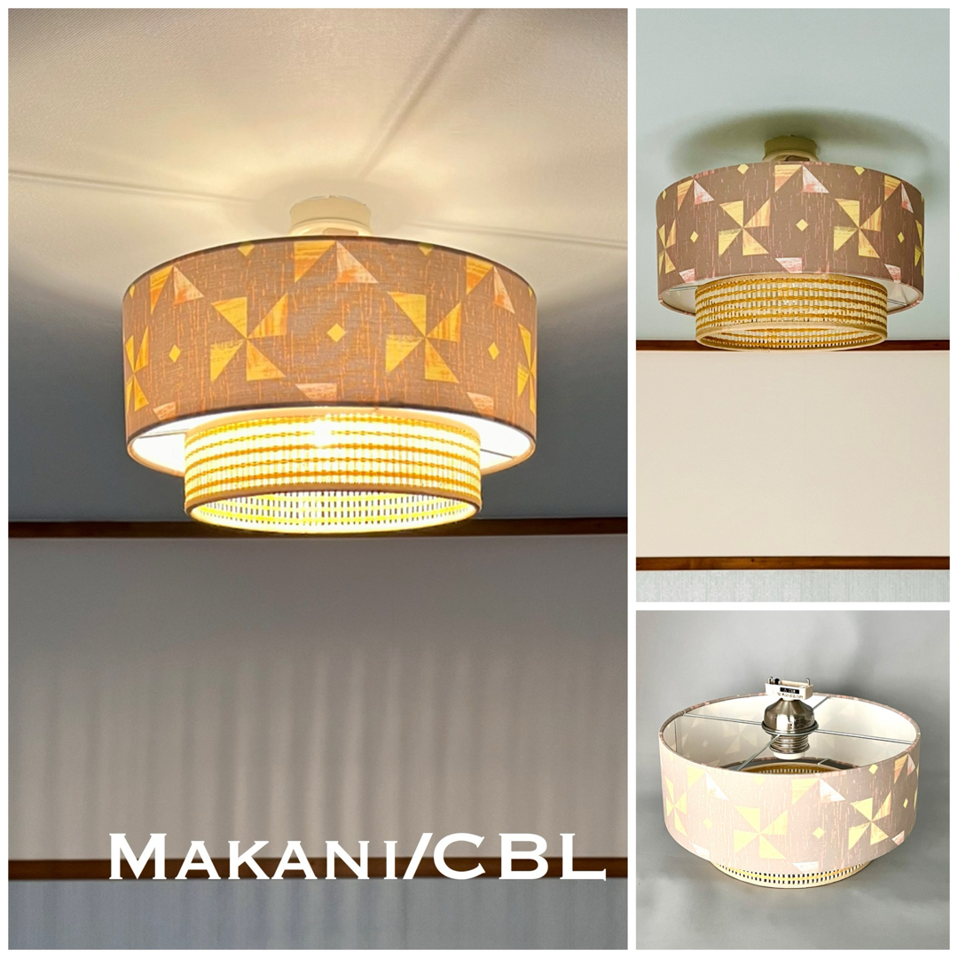 天井照明 Makani/CBL シーリングライト E26ソケット サテンクローム インテリア/住まい/日用品のライト/照明/LED(天井照明)の商品写真