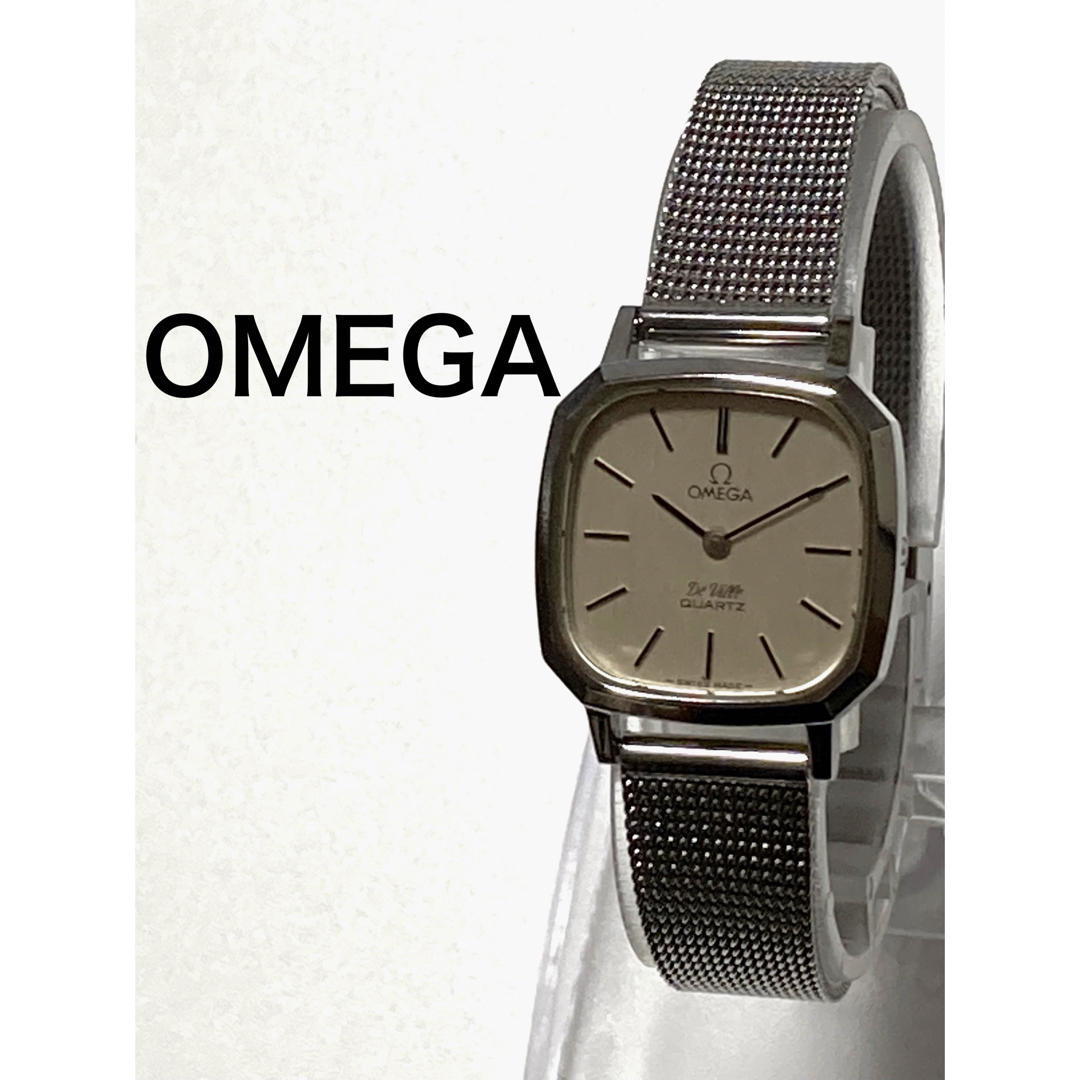 OMEGA(オメガ)の極美品！　OMEGA オメガ　デビル　プッシュ式　純正ベルト　レディース腕時計 レディースのファッション小物(腕時計)の商品写真