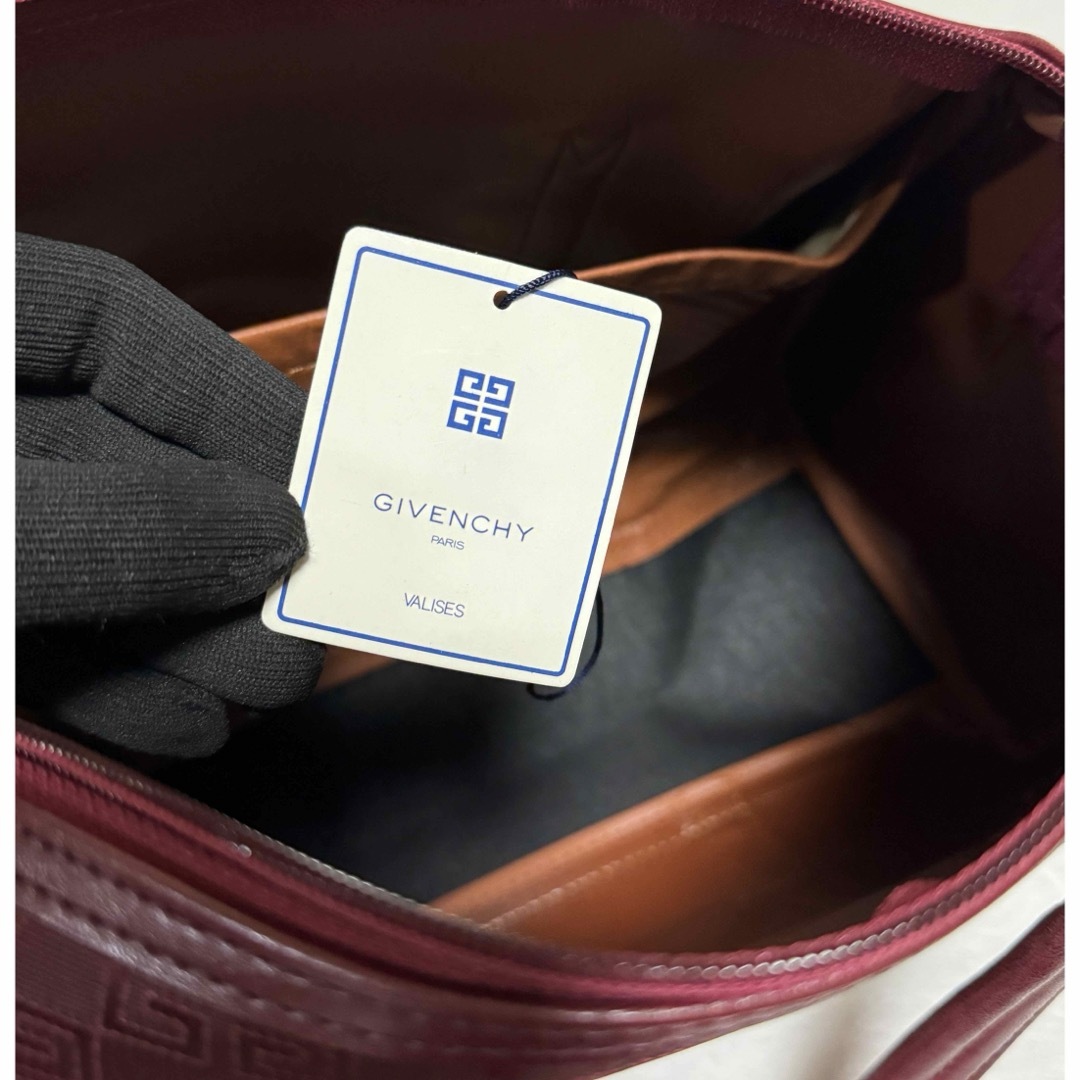 GIVENCHY(ジバンシィ)のGIVENCHY ジバンシィ ミニ ボストンバッグ 旅行鞄 ナイロンレザー 革 レディースのバッグ(ボストンバッグ)の商品写真