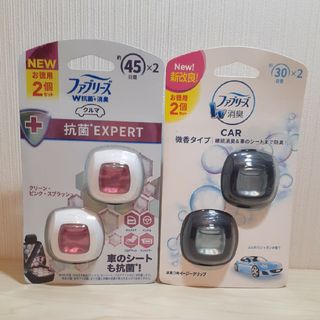 ピーアンドジー(P&G)の☆ファブリーズ/クルマ☆イージークリップ 2セット☆(車内アクセサリ)