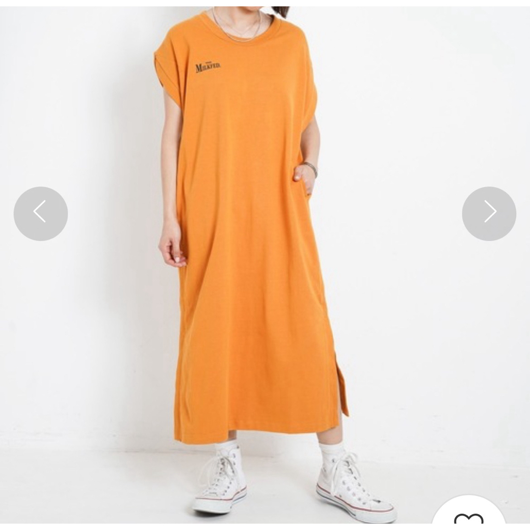 MILKFED.(ミルクフェド)の【新品】MILKFED. SLEEVELESS DRESS ワンピース　春夏服 レディースのワンピース(ロングワンピース/マキシワンピース)の商品写真