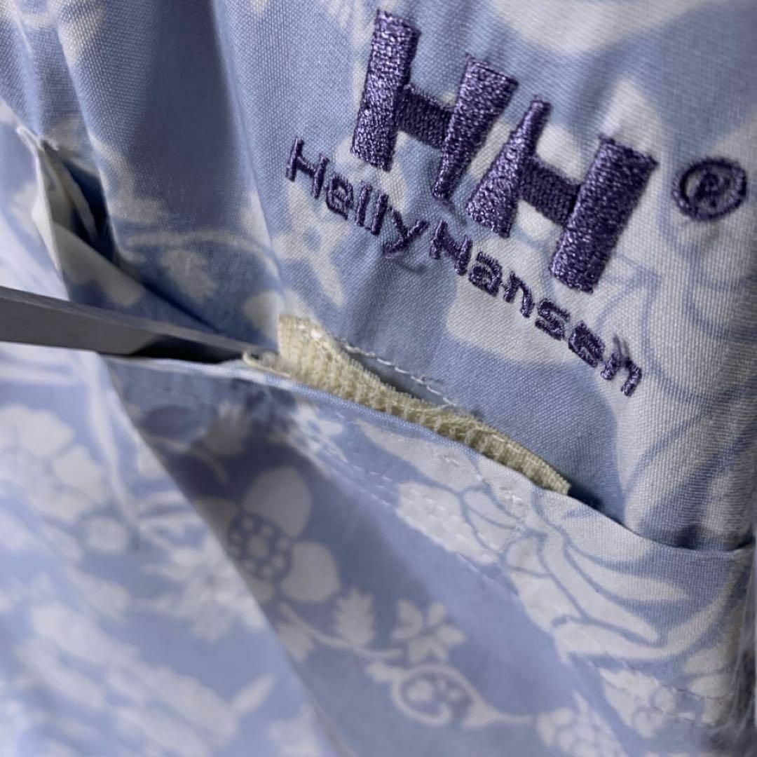 HELLY HANSEN(ヘリーハンセン)の古着 ヘリーハンセン プルオーバー 花柄 アロハ BD シャツ 半袖 L メンズのトップス(シャツ)の商品写真