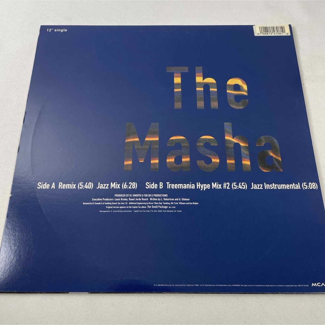 Capital Tax / The Masha【12"】 エンタメ/ホビーのCD(ヒップホップ/ラップ)の商品写真