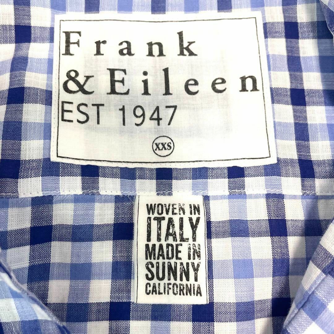 Frank&Eileen(フランクアンドアイリーン)の美品♪フランクアンドアイリーン  コットン100% 長袖シャツ M〜L相当 レディースのトップス(シャツ/ブラウス(長袖/七分))の商品写真