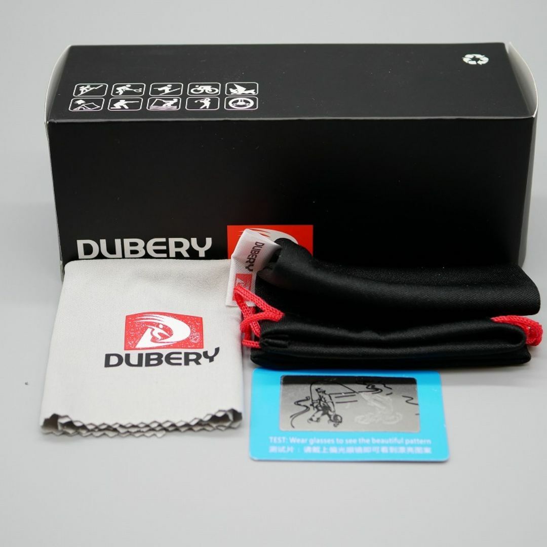 【人間工学】DUBERY軽量偏光サングラス グリーン オークリー・タレックス型 スポーツ/アウトドアのフィッシング(ルアー用品)の商品写真