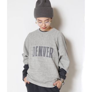 ドゥーズィエムクラス(DEUXIEME CLASSE)の新品タグ付き【REMI RELIE】DENVER FOOT BALL T シャツ(カットソー(長袖/七分))