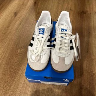 adidas - 【新品タグ付】adidas サンバ　21センチ　ホワイト　キッズ