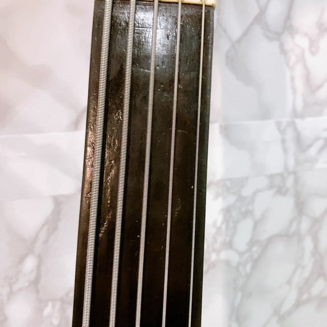 【超希少】 エレキベース 5弦　フレットレス　木目　美品 楽器のベース(エレキベース)の商品写真
