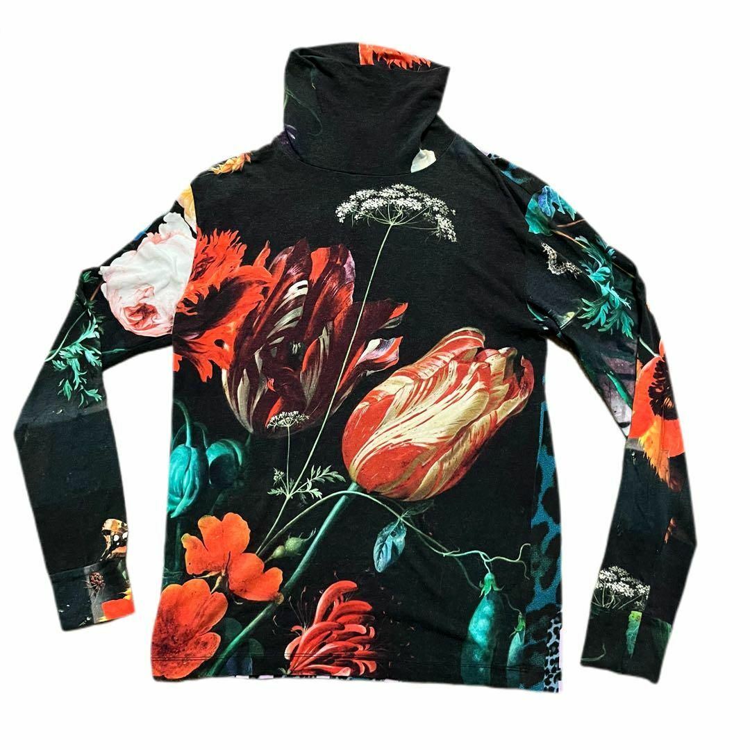 Paul Smith(ポールスミス)の19AW Paul Smith ポールスミス タートルネック 花柄 長袖シャツ メンズのトップス(Tシャツ/カットソー(七分/長袖))の商品写真