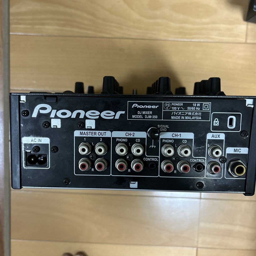 美品djm350 楽器のDJ機器(DJミキサー)の商品写真