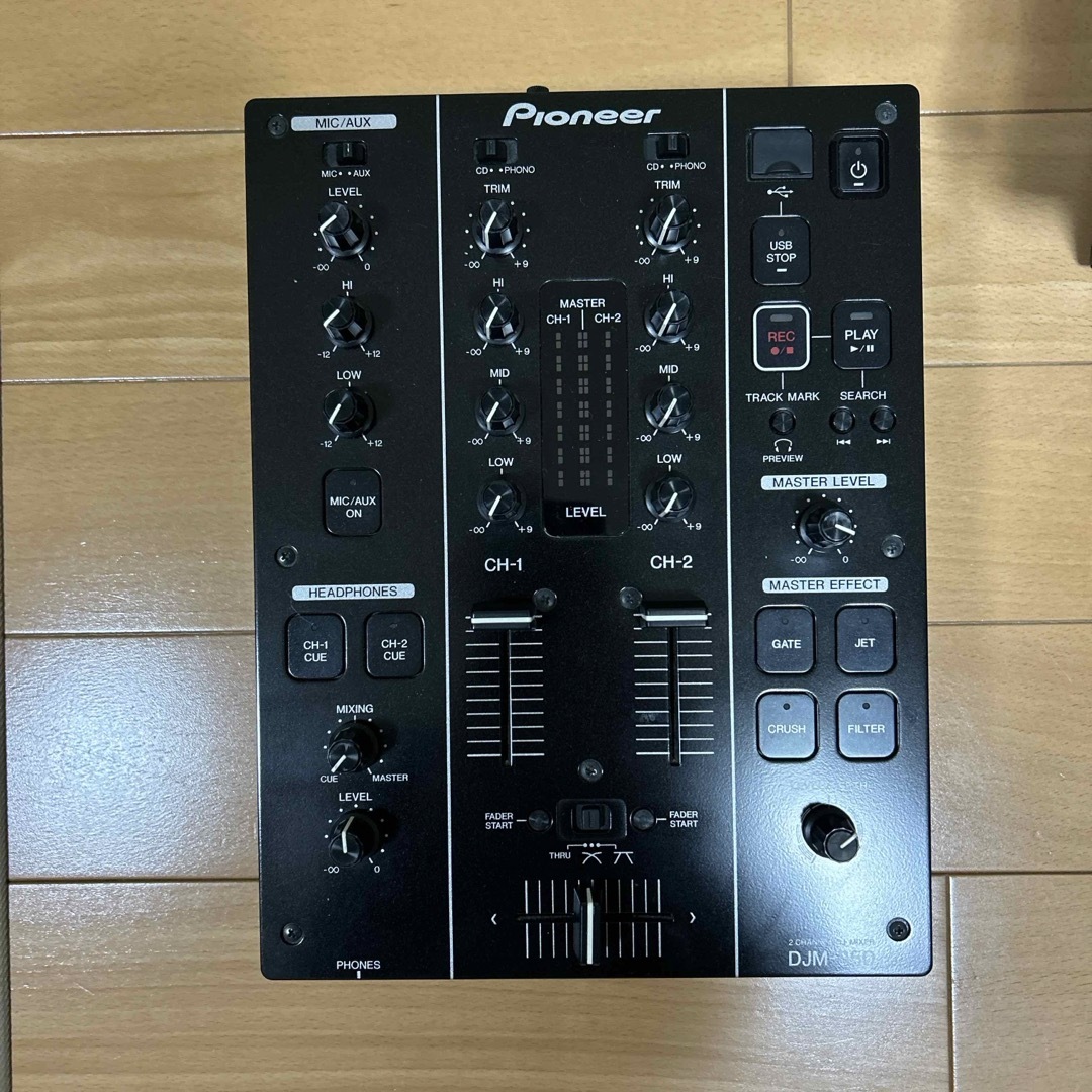 美品djm350 楽器のDJ機器(DJミキサー)の商品写真