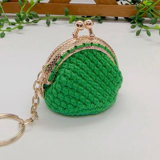 がま口 キーホルダー  ハンドメイド 財布 小銭入れ 可愛い 小物入れ ポーチ (コインケース/小銭入れ)