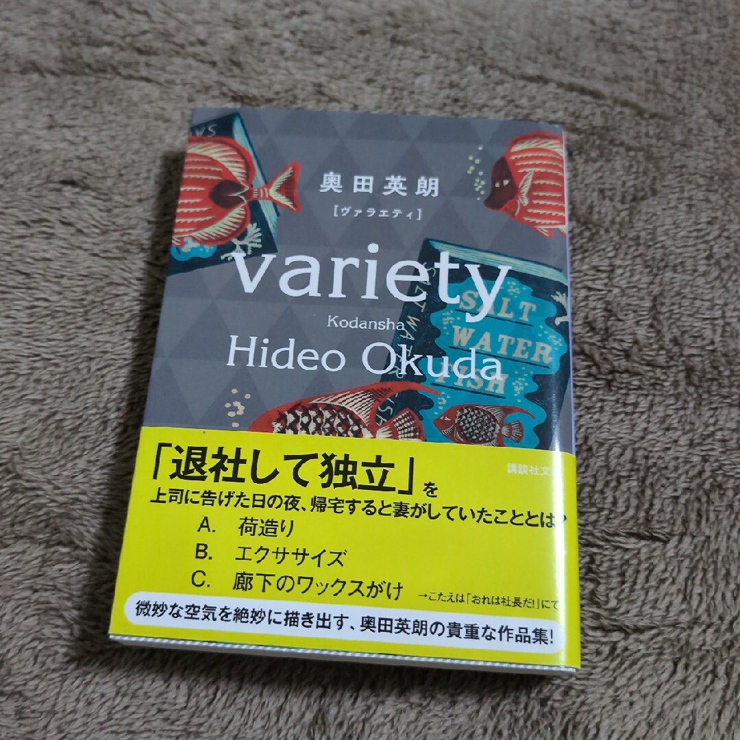 ヴァラエティ エンタメ/ホビーの本(文学/小説)の商品写真