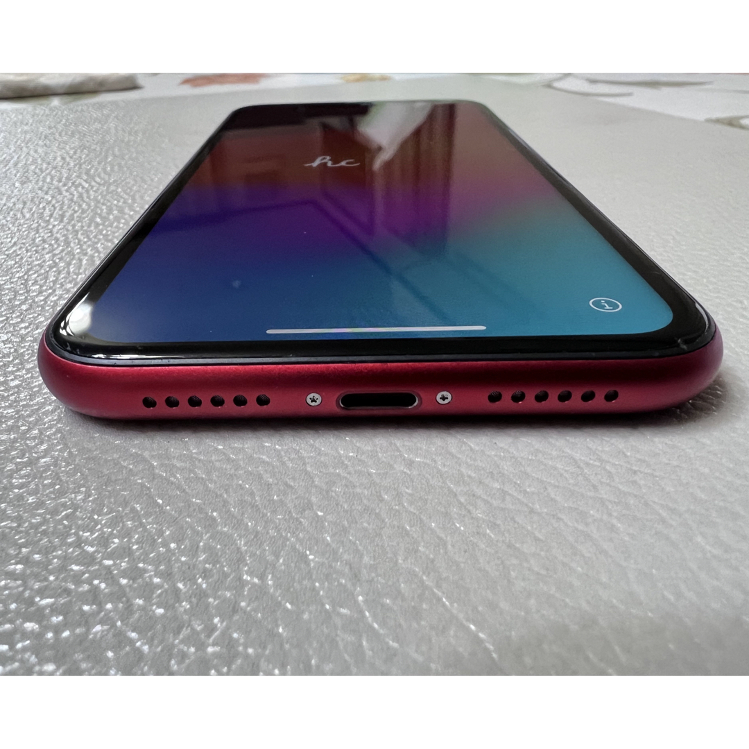 iPhone(アイフォーン)のiPhone XR 64GB （PRODUCT）RED SIMフリー スマホ/家電/カメラのスマートフォン/携帯電話(スマートフォン本体)の商品写真