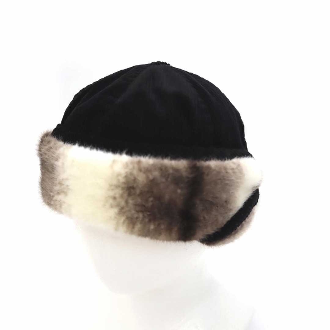 STUDIO CLIP(スタディオクリップ)のスタディオクリップ コットンコーデュロイ × フェイクファー 帽子 F レディースの帽子(その他)の商品写真