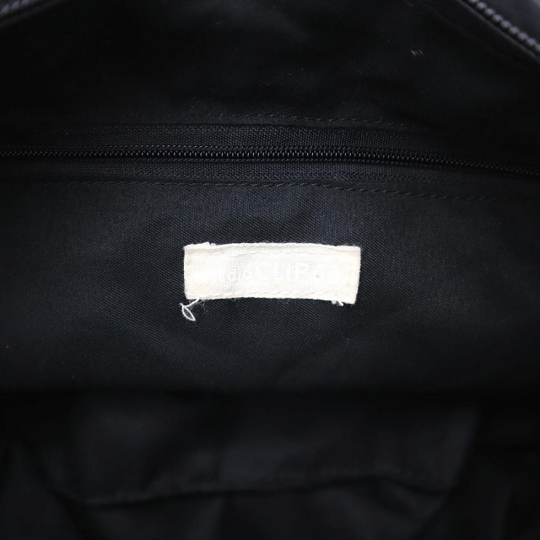 STUDIO CLIP(スタディオクリップ)のスタディオクリップ ファスナー ナイロン ショルダーバッグ ブラック レディースのバッグ(ショルダーバッグ)の商品写真