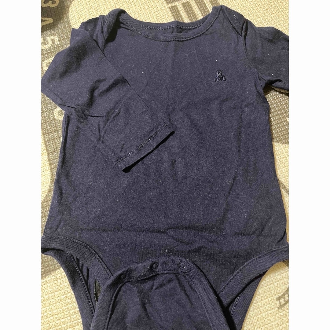 GAP Kids(ギャップキッズ)のロンパース3枚セット キッズ/ベビー/マタニティのベビー服(~85cm)(ロンパース)の商品写真