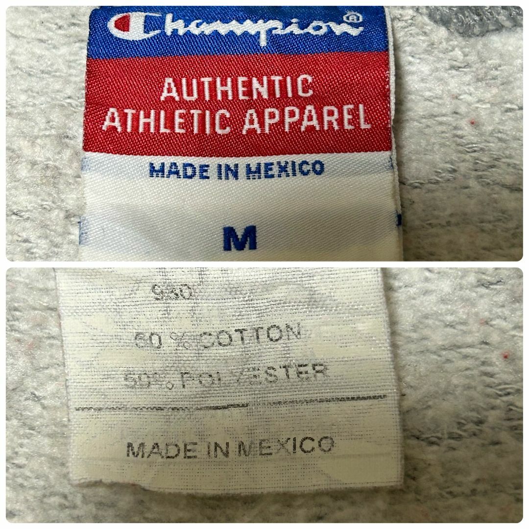 Champion(チャンピオン)の【US古着】チャンピオン スウェット M グレー ✓3831 メンズのトップス(その他)の商品写真