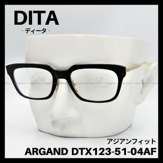 ディータ(DITA)のDITA　ARGAND DTX123-51-04AF　メガネフレーム　黒金(サングラス/メガネ)