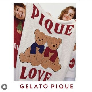 gelato pique - 【新品】gelato pique [HOLIDAY] ベアジャガードブランケット