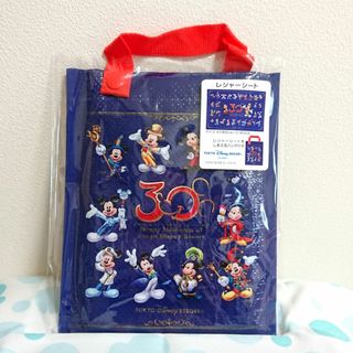 ディズニー(Disney)の未使用未開封★ディズニーランド30周年 歴代ミッキー レジャーシート(キャラクターグッズ)