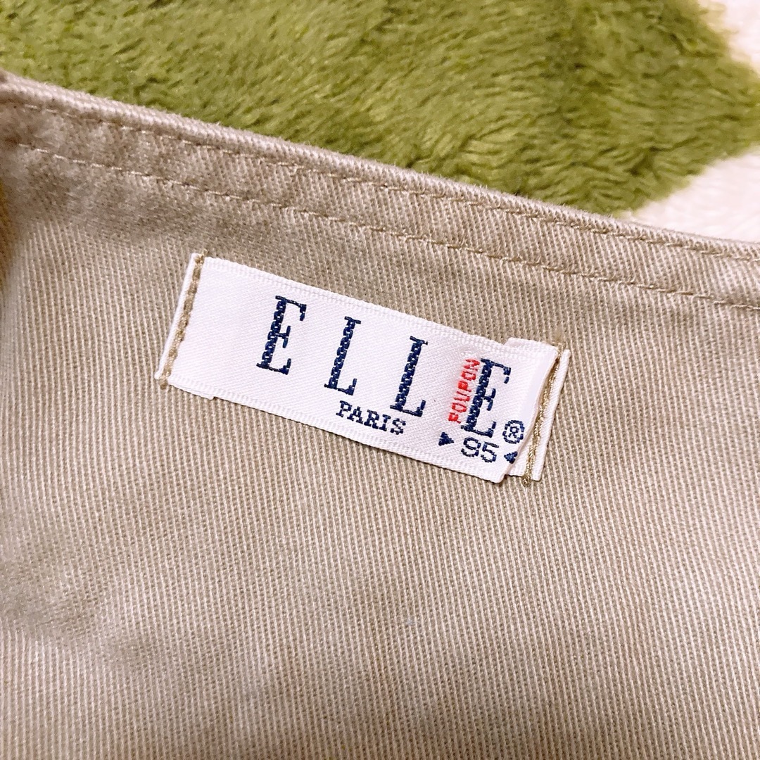 ELLE(エル)のジャンバースカート　デニムワンピース　9095 キッズ/ベビー/マタニティのキッズ服女の子用(90cm~)(ワンピース)の商品写真