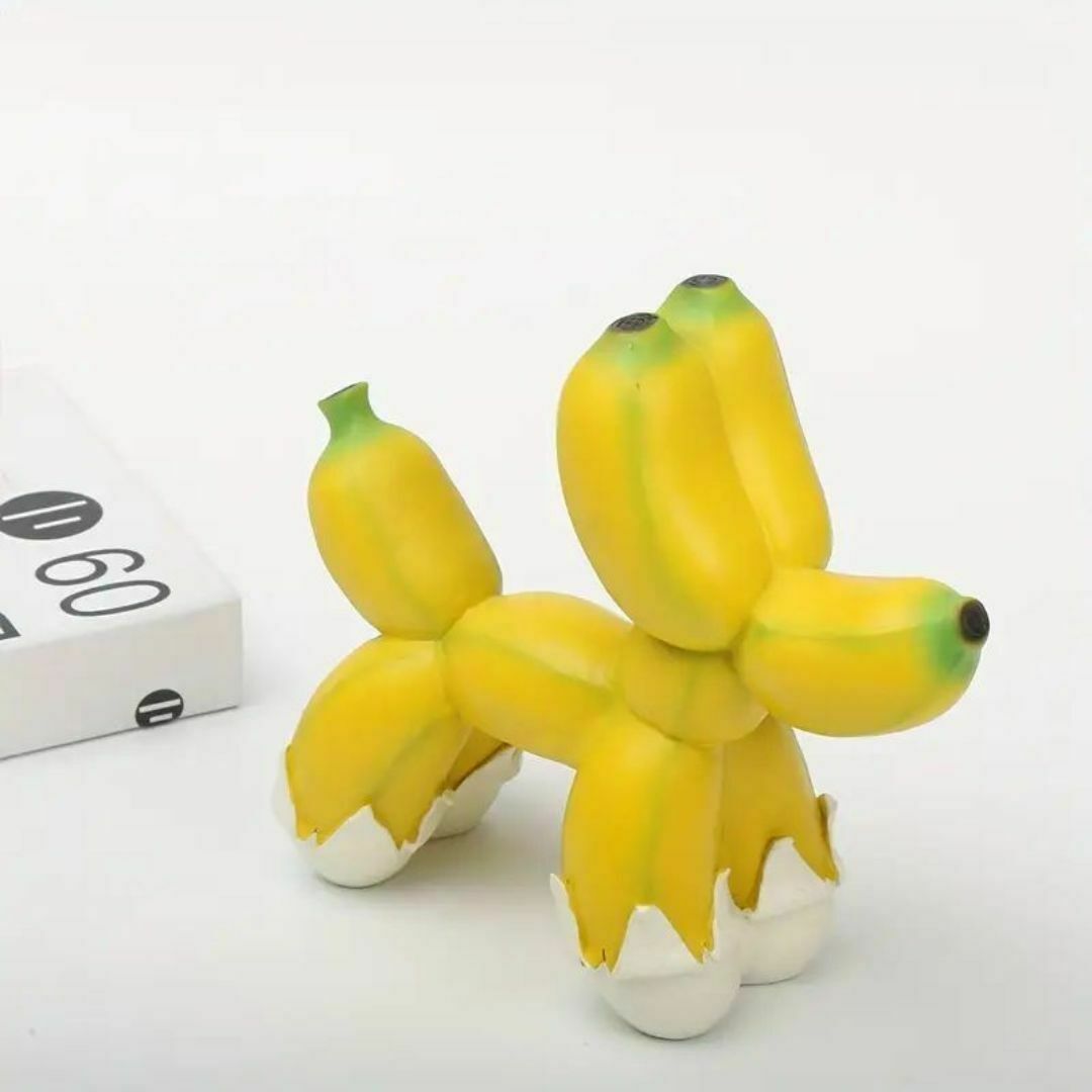 バナナドッグ BANANADOG 犬 バルーン DOLL 人形 オーナメント インテリア/住まい/日用品のインテリア小物(置物)の商品写真