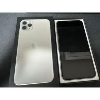 アイフォーン(iPhone)のiPhone 11 pro max 256GB シルバ(スマートフォン本体)