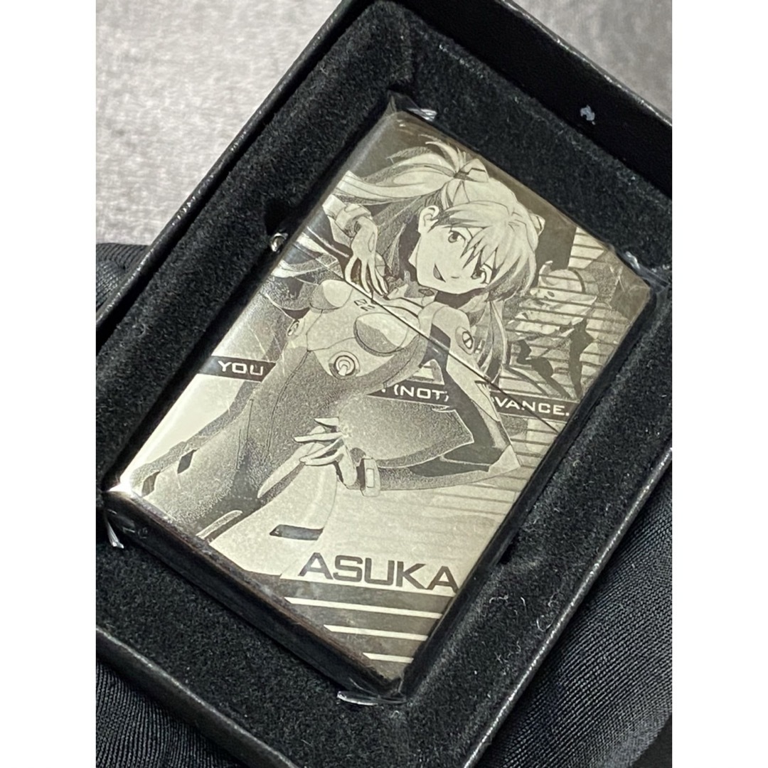 zippo エヴァンゲリオン アスカ ラングレー 両面加工 2009年製 エンタメ/ホビーのアニメグッズ(その他)の商品写真